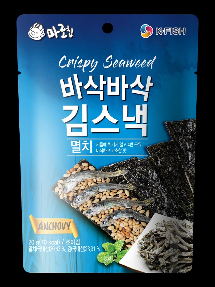바삭바삭 김스낵-멸치