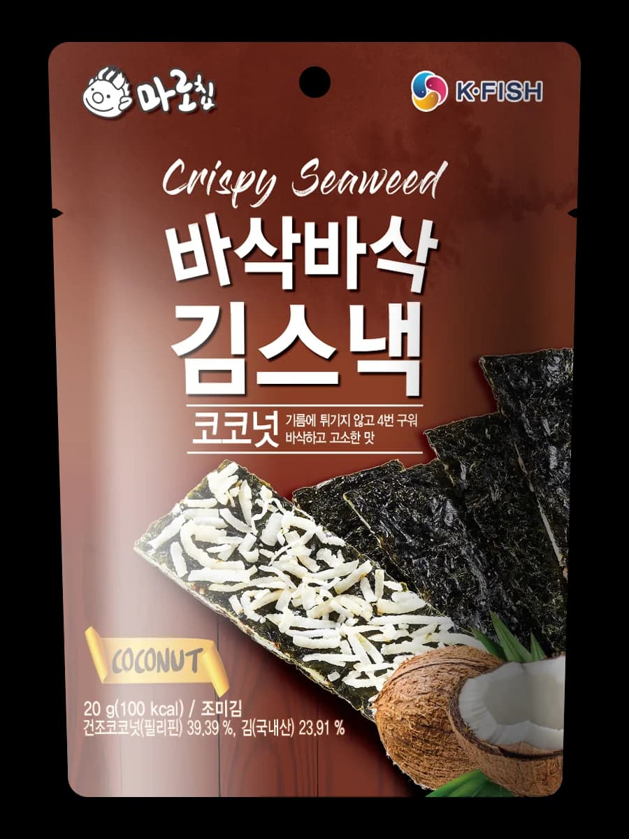 바삭바삭 김스낵-코코넛